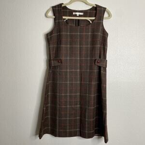 Erica Tanov Women's Wool and Cashmere Shift Dress 1/Size‎ S